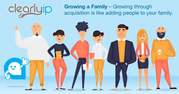 Growing a Family – Growing through acquisition is like adding people to your family.